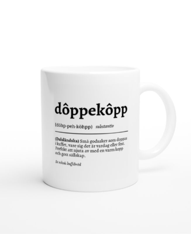 Mugg Dôppekôpp – Keramikmugg 325 ml